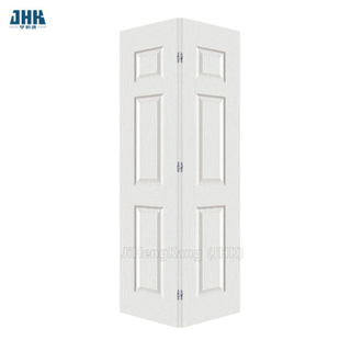 باب تمهيدي أبيض مصبوب بستة ألواح