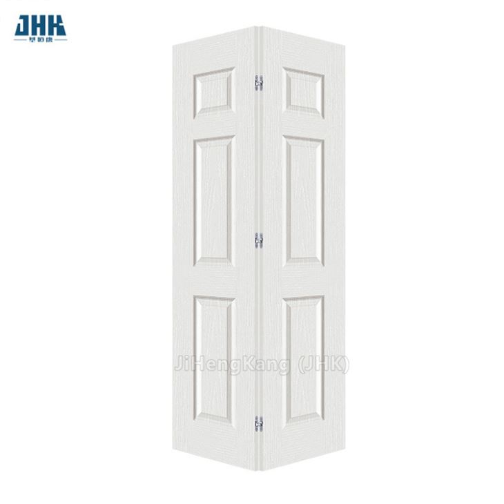 باب تمهيدي أبيض مصبوب بستة ألواح