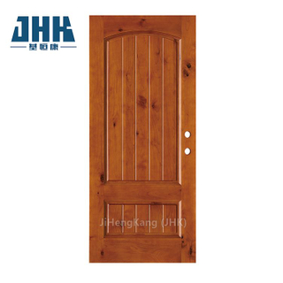 أبواب خشبية صلبة عالية الجودة مع إطار