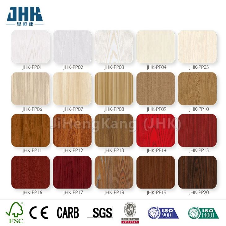 بناء البناء باب PVC MDF