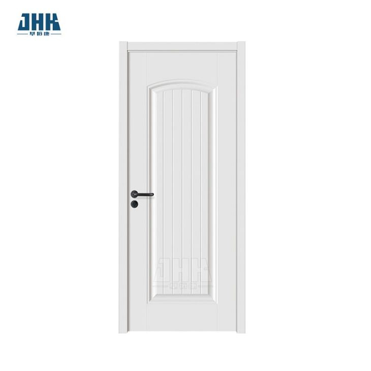 تصميم الأخدود لباب غرفة النوم باللون الأبيض التمهيدي MDF