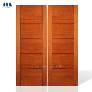 باب داخلي نصف زجاجي داخلي بجيب ميلامين MDF (JHK-MD30)