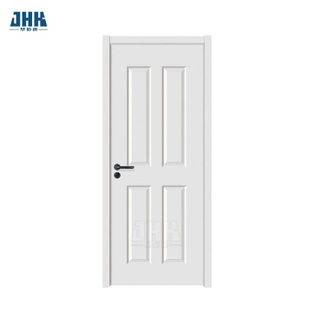 باب Kangton White Primer Door ذو تصميم متساطح مع أخدود أفقي وعمودي للداخلية ...