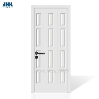 أبواب خزانة داخلية بأربعة ألواح بيضاء